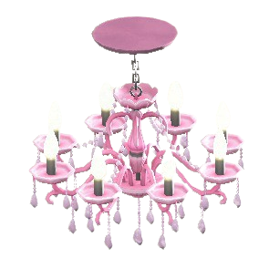 The Pink version of Chandelier