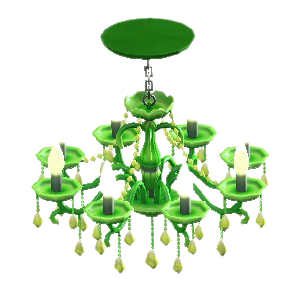 The Green version of Chandelier