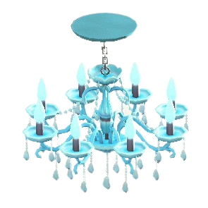 The Blue version of Chandelier