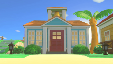 ACNH - School Exterior