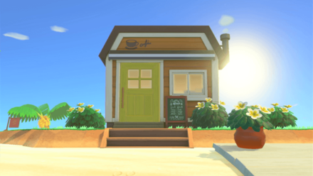 ACNH - Cafe Exterior