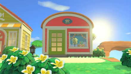 ACNH - Apparel Shop Exterior
