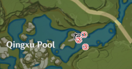 Genshin - Shadow of the Ancients Phase 2 - Qingxu Pool Location