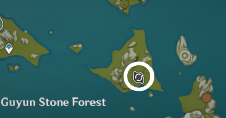 Genshin - Phase 2 Guyun Stone Forest Location