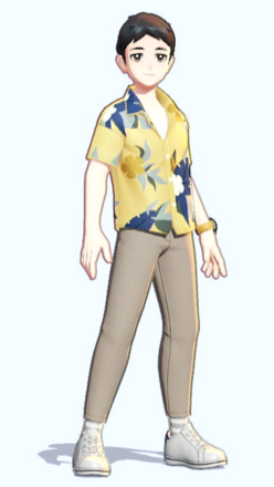 Design Short-Sleeved Shirt (Sunshine) Preview