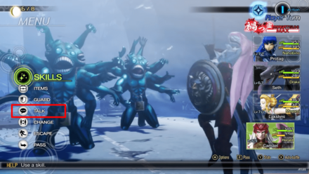 Shin Megami Tensei V (SMT 5) - Talk Option