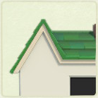 ACNH - Log Cabin Green Slate Roof