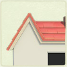 ACNH - Log Cabin Pink Slate Roof