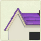 ACNH - Log Cabin Purple Slate Roof
