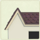 ACNH - Log Cabin Purple Wooden Tile Roof