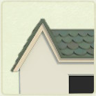 ACNH - Log Cabin Emerald Wooden Tile Roof