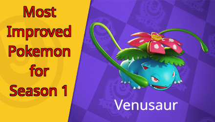 Pokemon UNITE - Season 1 Most Improved Pokemon Venusaur