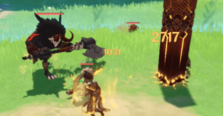 Genshin - Fight Enemies