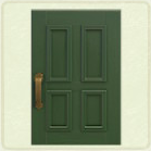 ACNH - Rectangular Green Common Door