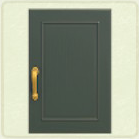 ACNH - Rectangular Deep Green Simple Door