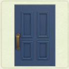 ACNH - Rectangular Blue Common Door