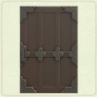 ACNH - Rectangular Black Zen Door