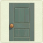 ACNH - Rectangular Gray Wooden Door