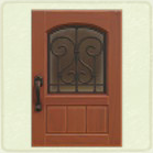 ACNH - Rectangular Iron Grill Door