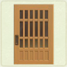 ACNH - Rectangular Latticework Door
