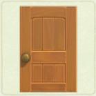 ACNH - Rectangular Maple Wooden Door