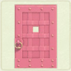 ACNH - Rectangular Pink Iron Door