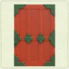 ACNH - Rectangular Red Zen Door