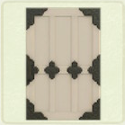 ACNH - Rectangular White Zen Door