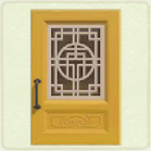 ACNH - Rectangular Yellow Imperial Door