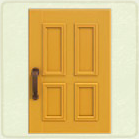 ACNH - Rectangular Yellow Common Door