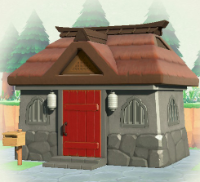 ACNH - Japanese Silver Castle Exterior