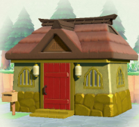 ACNH - Japanese Gold Castle Exterior