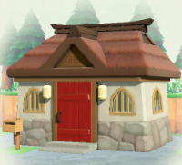 ACNH - Japanese White Castle Exterior