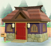 ACNH - Japanese Purple Castle Exterior