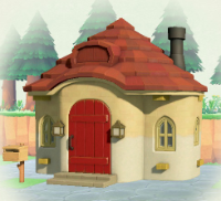 ACNH - Cottage Beige Two-Tone Exterior