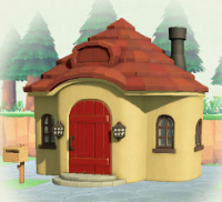 ACNH - Cottage Beige Stucco Exterior