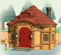 ACNH - Cottage Natural Woodwork