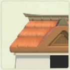 ACNH - Japanese Orange Thatch Roof