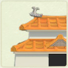 ACNH - Japanese Orange Shachihoko Roof