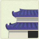 ACNH - Japanese Purple Tiered Roof