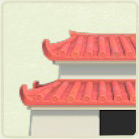 ACNH - Japanese Pink Tiered Roof