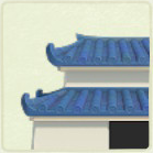 ACNH - Japanese Blue Tiered Roof