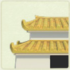 ACNH - Japanese Yellow Tiered Roof