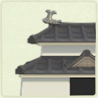 ACNH - Japanese Black Shachihoko Roof