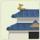 ACNH - Japanese Blue Shachihoko Roof