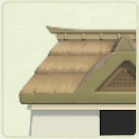 ACNH - Japanese Beige Thatch Roof