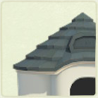 ACNH - Cottage Blue Wooden Roof