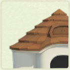 ACNH - Cottage Brown Wooden Roof