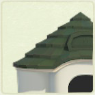 ACNH - Cottage Green Wooden Roof