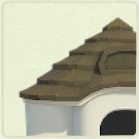 ACNH - Cottage Olive Wooden Roof